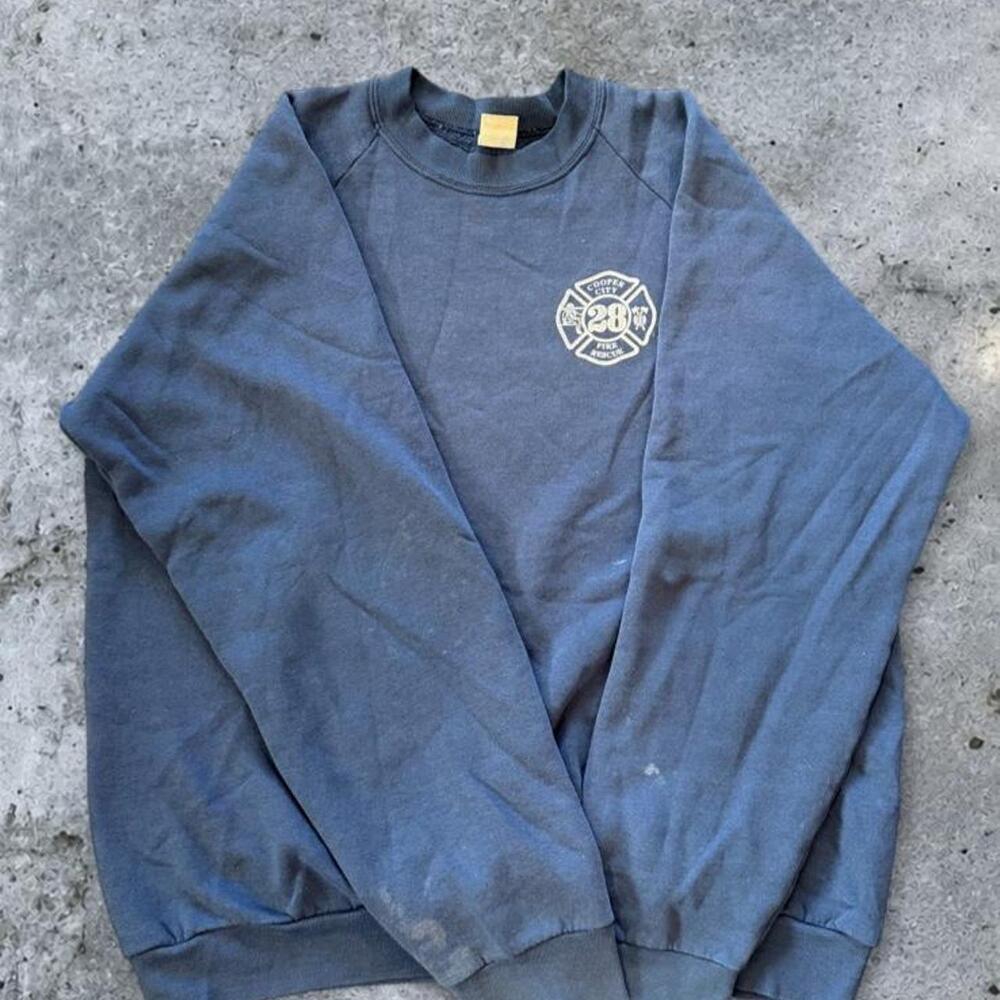 Vintage Cooper City Fire Rescue Crewneck – Men’s 2XL